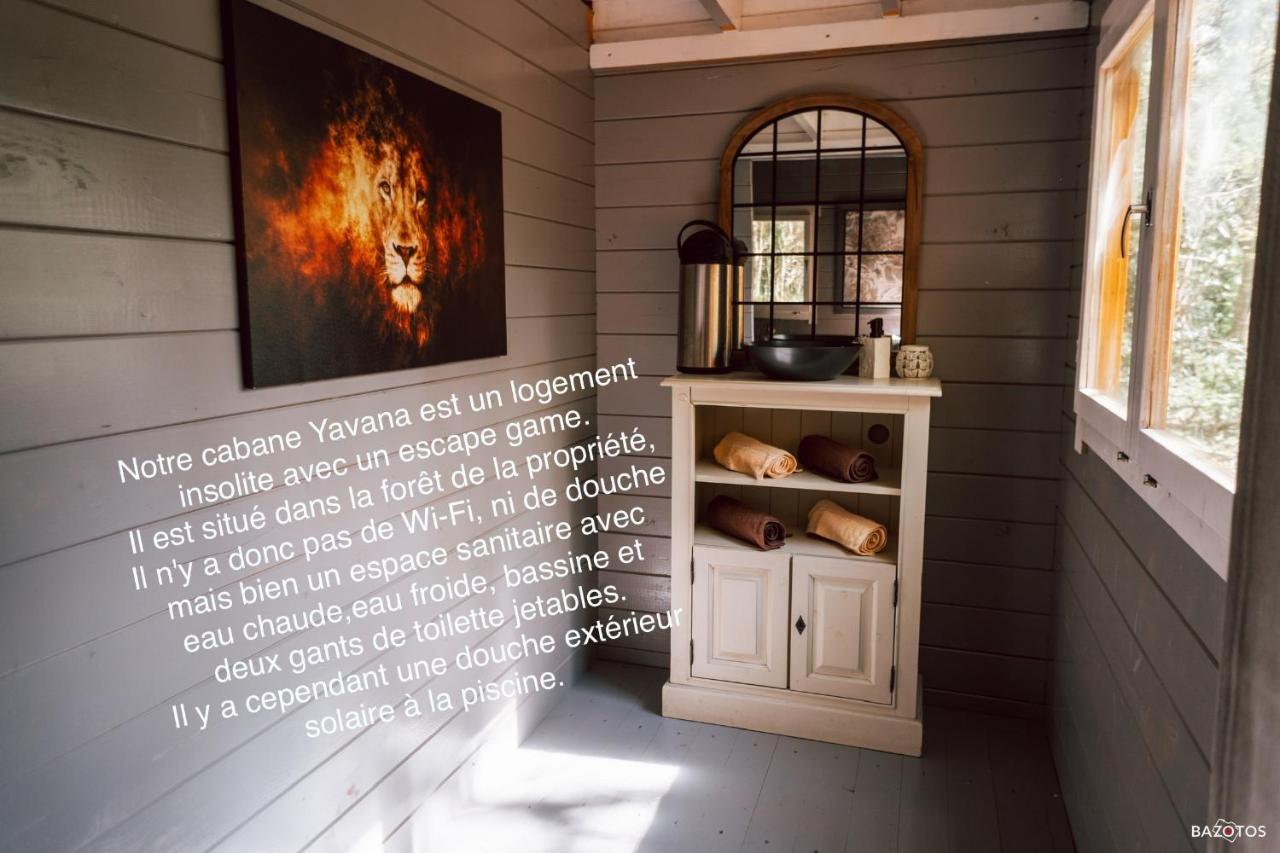 Cabane Insolite Avec Escape Game Saint-Evarzec Ngoại thất bức ảnh