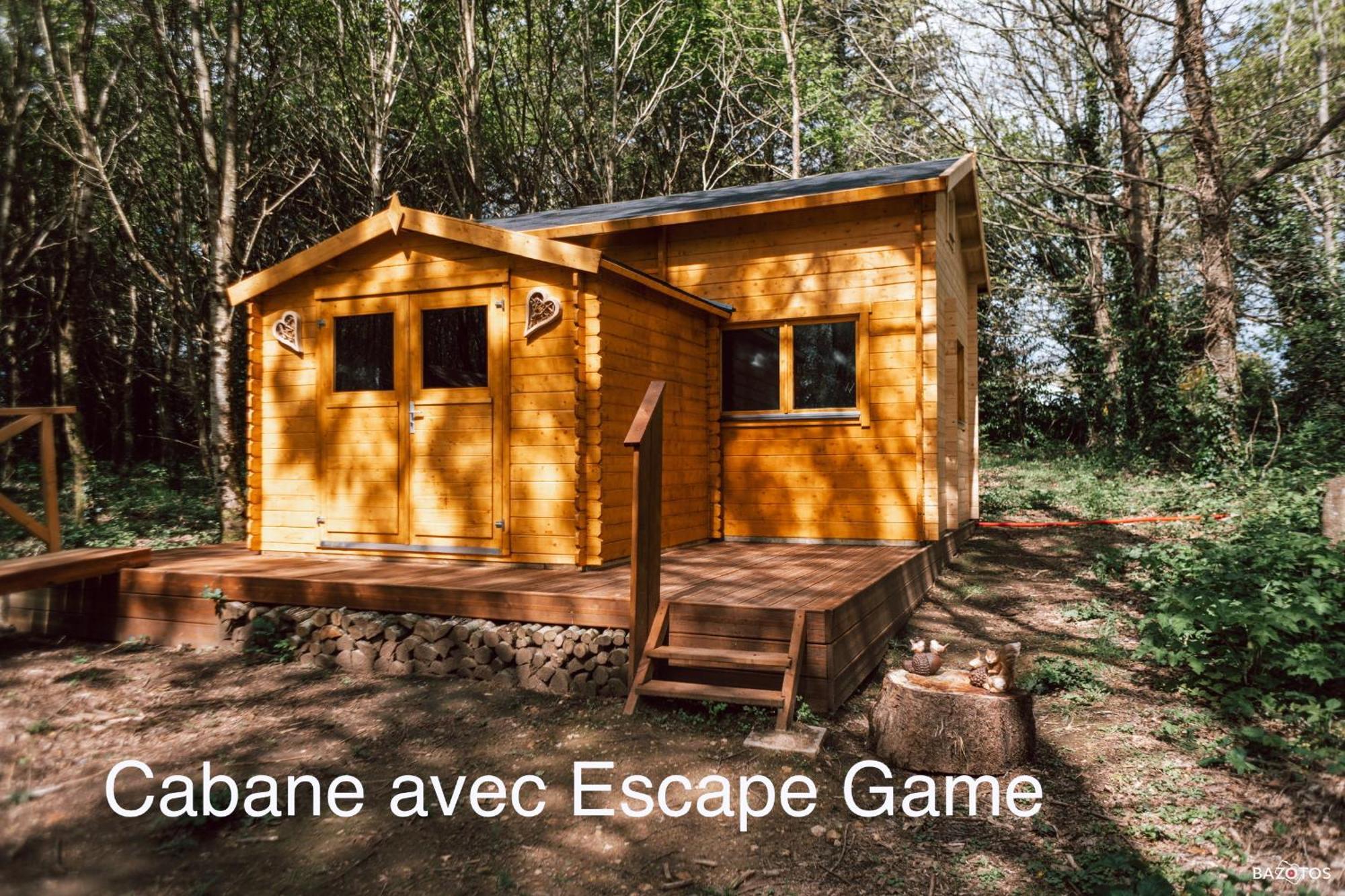 Cabane Insolite Avec Escape Game Saint-Evarzec Ngoại thất bức ảnh