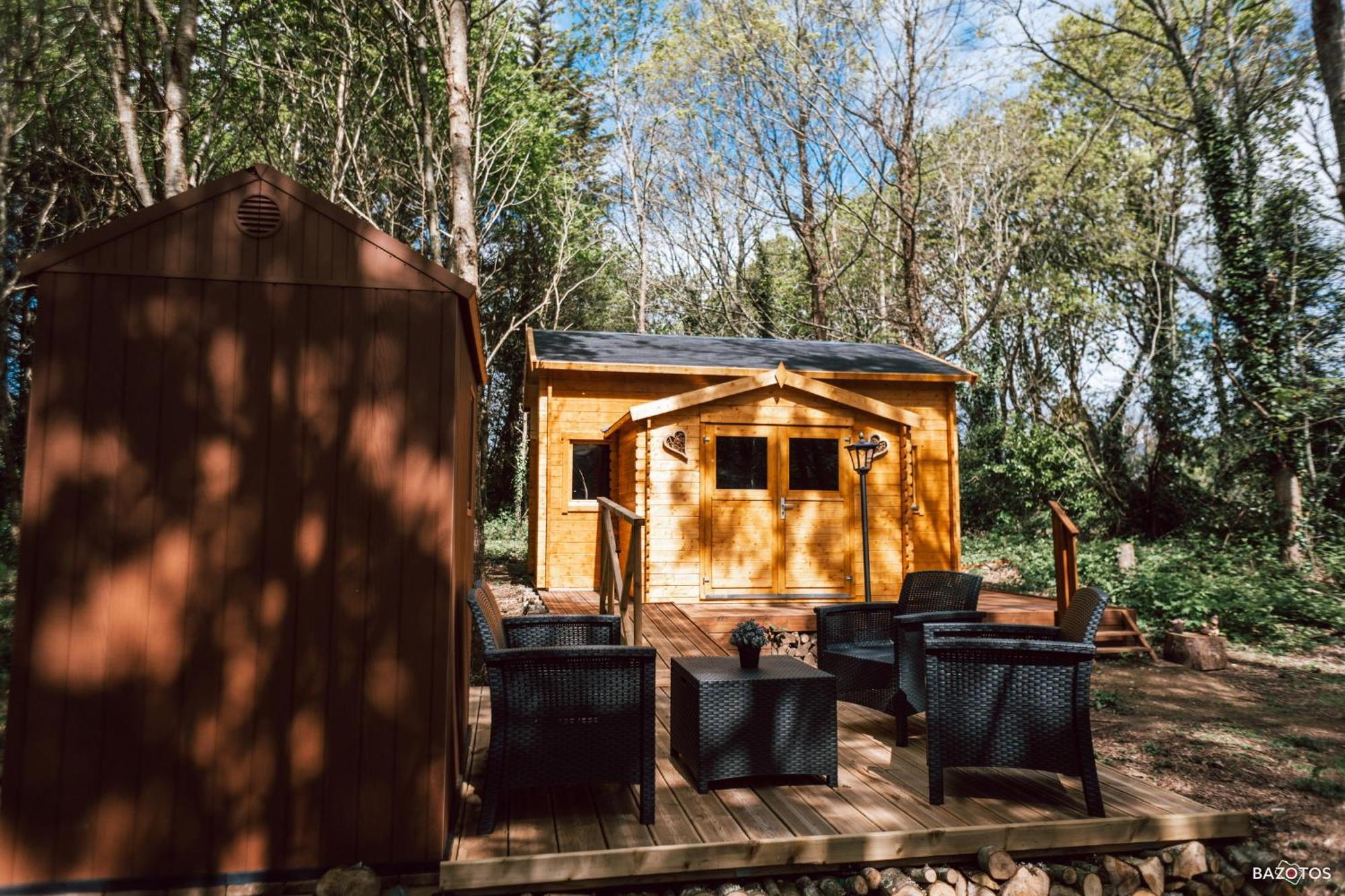 Cabane Insolite Avec Escape Game Saint-Evarzec Ngoại thất bức ảnh